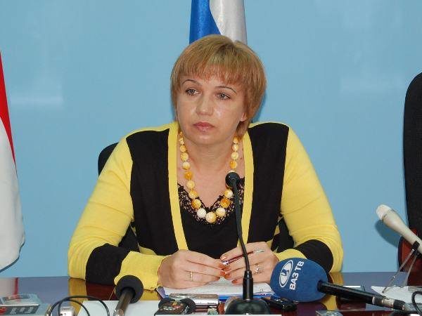 Руководитель департамента образования мэрии Ирина Кочукина