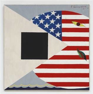 Павел Пепперштейн. &laquo;Американский кит и&nbsp;черный квадрат&raquo;, 2008