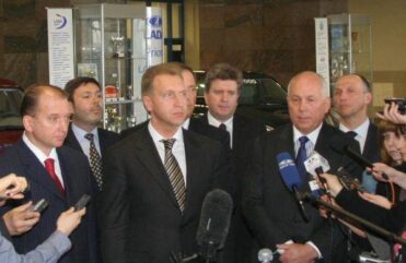 Игорь Шувалов на АВТОВАЗе