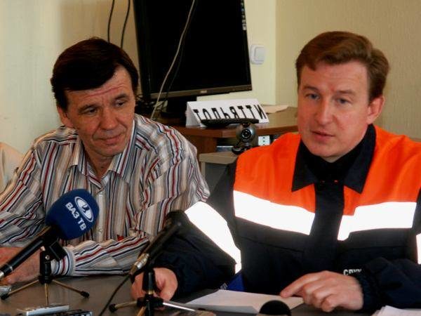 Андрей Дербенев (справа) и Сергей Хабибуллин